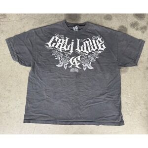 VTG Y2K Mens Sz 3XL DYSE ONE Black T Shirt Short Sleeve CALI LOVE - Minor Flaw